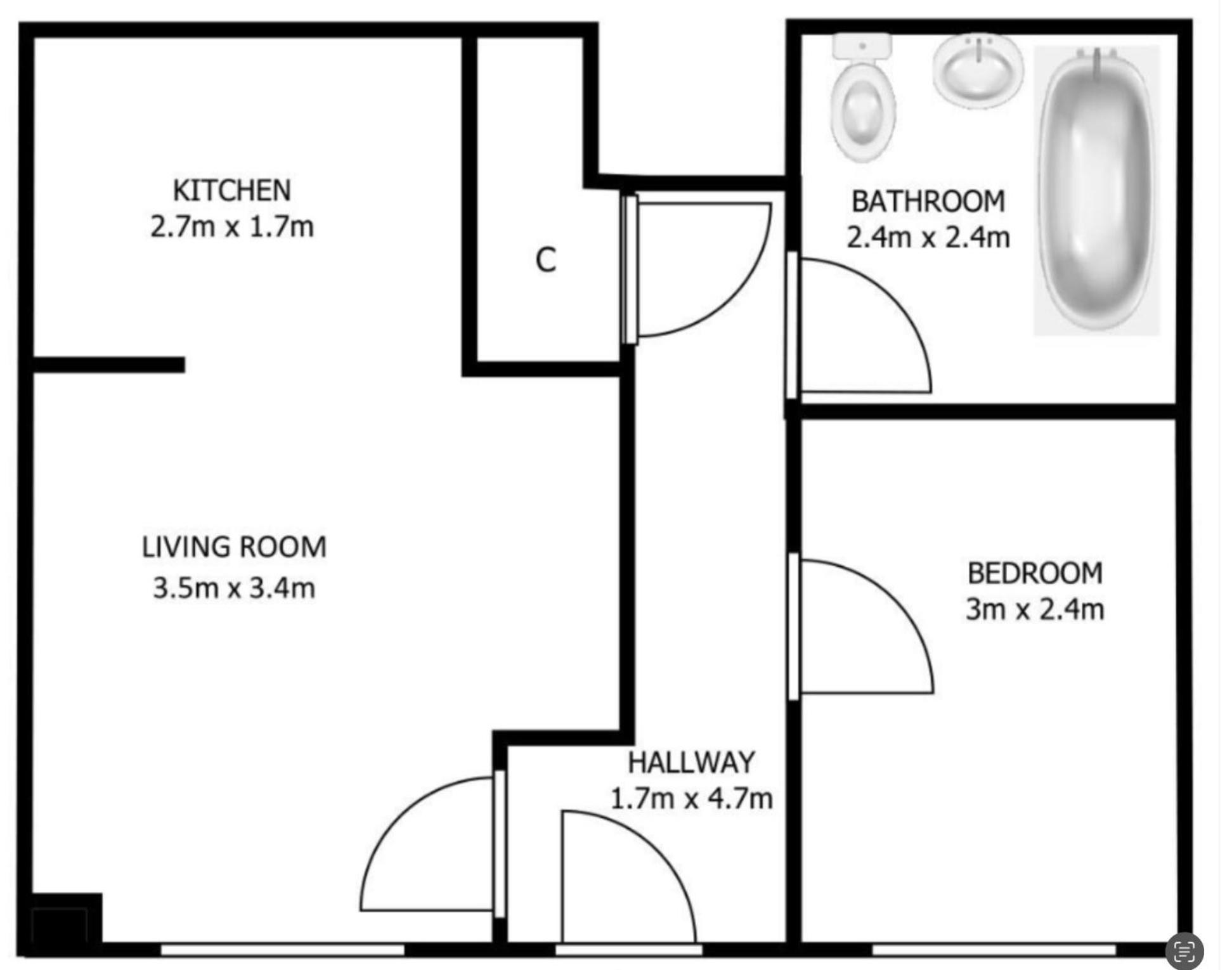Old School Cosy Nook Near School Of Art 1brapt Apartment *